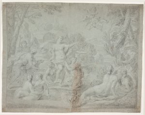 ديانا واكتايون. (Ovid، Net.، III، 175 ff.)