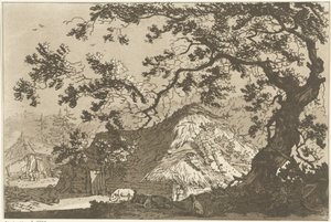 اجتمع Landschap مع twee boerderijen تم حساب اثني عشر تصميمًا لاستخدام من يتعلمون رسم المناظر الطبيعية (عنوان السلسلة) بواسطة تيموثي شيلدريك