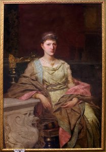 بورتريه دي لا comtesse Tyszkiewicz (؟). Peinture de Henryk Siemiradzki (1843-1902) ، huile sur toile بواسطة هنريك سيميردزكي