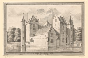 منظر للفتحة Assumburg بالقرب من Heemskerk ، 1640 