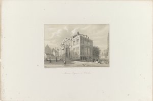 منظر لمتحف Boijmans في روتردام ، 1854 متحف Boijmans في روتردام (العنوان على الكائن) جمعية الترويج لتونكونست ومهرجانها الموسيقي ومدينة روتردام. ذكرى عام 1854 (عنوان السلسلة على الكائن)