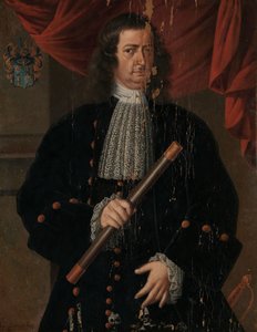 كريستوفر فان سوول (1713-1718) صورة كريستوفل فان سوول (سوول ، زوول) ، الحاكم العام لجزر الهند الشرقية الهولندية بواسطة هنريك فان دن بوش