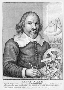 إلياس ألين (c.1588-1653) منقوش بواسطة Wencelaus Hollar (1607-77) (صور من وزن الجسم)