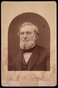 صورة لجوزيف كامينغز 1817-1890 ، قبل عام 1890. بواسطة هينيجار وجينس