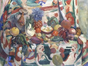 الحياة الساكنة الغريبة (الجريب فروت) ؛ الحياة الساكنة الغريبة (الجريب فروت) بواسطة هنري تشارلز مانجوين