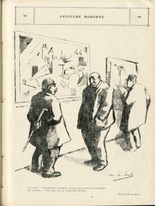 رسم إيضاحي لـ H.G. Ibels (1867-1936) في Le Rire ، 22/04 / - الرسم الحديث - الفن ، معاداة السامية ، الطليعية - يهودي بواسطة هنري غابرييل ابلز