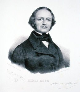 هنري هيرز (1803-88) (نقش) بواسطة هنري (بعد) جريفيدون