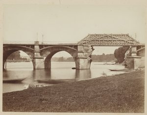 Le Pont de Saint Cloud بعد الحرب الفرنسية البروسية بواسطة هنري بيفان