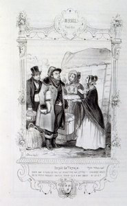 رسم توضيحي يصور "المطر" لهنري بوتيه 1895 (نقش) بواسطة هنري بوتيه