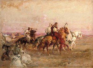 ليلة في جنوب وهران. ذات مساء في جنوب وهران