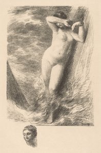أندروميدا بواسطة Ignace Henri Jean Fantin Latour