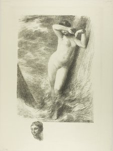 أندروميدا بواسطة Ignace Henri Jean Fantin Latour