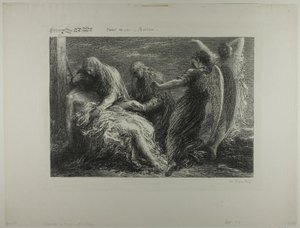ترسب من الصليب بواسطة Ignace Henri Jean Fantin Latour