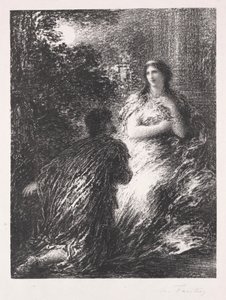 الثنائي من أحصنة طروادة بواسطة Ignace Henri Jean Fantin Latour