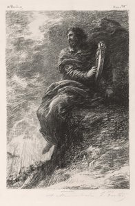 هارولد في الجبال بواسطة Ignace Henri Jean Fantin Latour