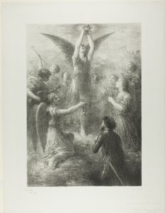 مقدمة لوهينجرين ، اللوحة الثانية بواسطة Ignace Henri Jean Fantin Latour