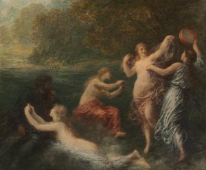 Tannhäuser بواسطة Ignace Henri Jean Fantin Latour