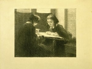 المطرزون رقم 3 بواسطة Ignace Henri Jean Fantin Latour