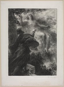 جنية جبال الألب بواسطة Ignace Henri Jean Fantin Latour