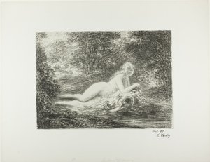 الربيع في الغابة بواسطة Ignace Henri Jean Fantin Latour