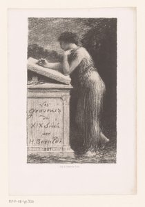 Titelprent for: The Engravers of the XIX القرن الطباعة الحجرية بواسطة Ignace Henri Jean Fantin Latour