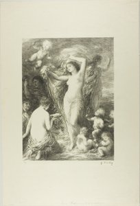 فينوس أناديومينا بواسطة Ignace Henri Jean Fantin Latour