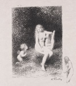 الحادي والعشرون بواسطة Ignace Henri Jean Fantin Latour