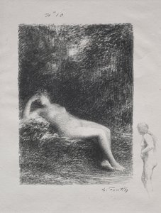 السابع والعشرون بواسطة Ignace Henri Jean Fantin Latour