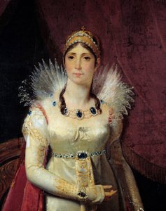 صورة للإمبراطورة جوزفين دي بوهرنيه (1763-1814) التفاصيل. لوحة هنري فرانسوا ريزنر (1767-1828) 1806 صن. 2،3x1،3 م مالميزون ، قلاع مالميزون وبوا برو - صورة للإمبراطورة جوزفين دي بوهارنيه (1763-1814) - التفاصيل. بواسطة هنري فرانسوا ريسنر