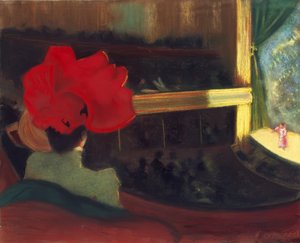 H.Evenepoel ، The Folies Bergere - Pastel