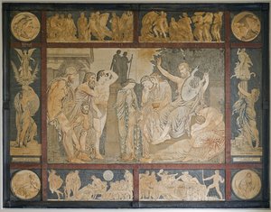 رخام هوميروس ، 1863-65 بواسطة هنري جوزيف فرانسوا دي تريكيتي