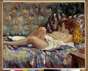 لوحة نو لونج بقلم هنري ليباسك (1865-1937) إشارة إلزامية: مؤسسة المجموعة بخصوص دي بروفانس ، مرسيليا بواسطة هنري ليباسك