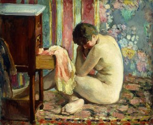 عاري مع قميص وردي. Nu a la Chemise Rose ، 1926