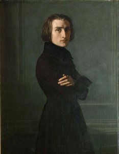 صورة الملحن فرانز ليزت 1811-1886 ، 1839.