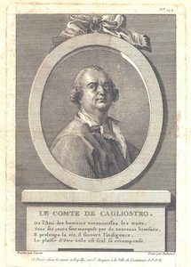 الكونت أليساندرو دي كاليوسترو 1743-1795 ، 1781