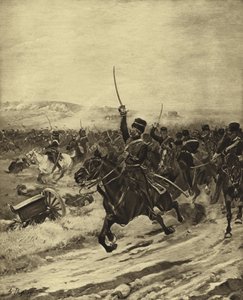المسؤول عن اللواء الخفيف ، معركة بالاكلافا ، 1854 (الحفر)