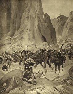 الحرب الحبشية ، 1868 (الحفر)