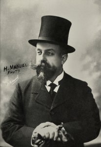 بورتريه للكاتب هنري غوتييه، فيلارز ديت ويلي (1859 بواسطة هنري مانويل