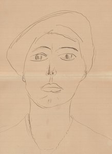 صورة لامرأة (أولغا ميرسون) بواسطة Henri Matisse