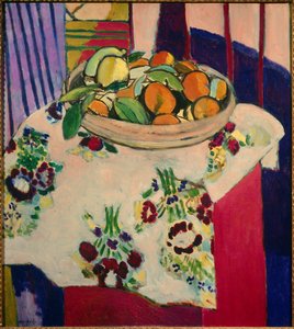 حياة صامتة مع البرتقال 1912 (زيت على قماش) بواسطة هنري ماتيس