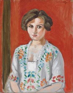 البلوزة البلغارية، حوالي عام 1920 (زيت على قماش) بواسطة هنري ماتيس