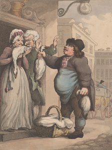 صرخات لندن ، رقم 2: اشترِ أوزة بلدي ، أوزة السمين ، 1 يناير 1799.