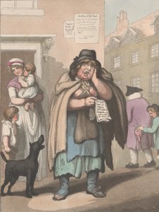 صرخات لندن ، رقم 3: خطاب الموت الأخير والاعتراف ، 20 فبراير 1799.