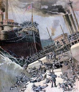 حادث على متن فيكتوريا ، 22 يونيو 1893. بواسطة هنري ماير