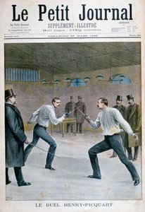 مبارزة هنري بيكوارت ، 1898 بواسطة هنري ماير