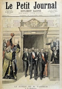 يوبيل السيد باستير في جامعة السوربون - في "" Le Petite Journal "بتاريخ 14/1/1893 بواسطة هنري ماير