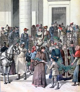 أحد الشعانين ، الأسبوع المقدس ، باريس ، 1891 بواسطة هنري ماير
