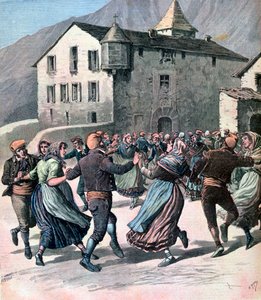 فاراندول ، أندورا ، 1891 بواسطة هنري ماير