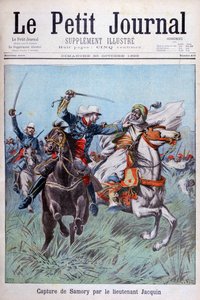 قبض الملازم جاكين على توري ساموري بالقرب من غويليمو عام 1898. بواسطة هنري ماير