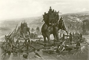 حنبعل يعبر الرون (الحفر)